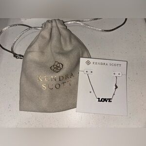 Kendra Scott LOVE Necklace. New with tags!